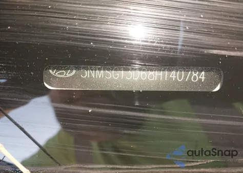 2008 Hyundai Santa Fe Gls from USA, damaged, VIN 5NMSG13D68H140784